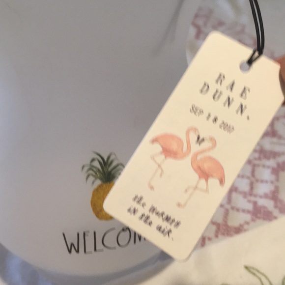 🌺SOLD🌺Rae Dunn WELCOME vase NEW - Picture 3 of 5